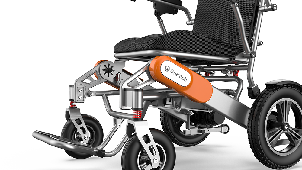 GCDWE-6201B 铝合金电动轮椅 图片5
